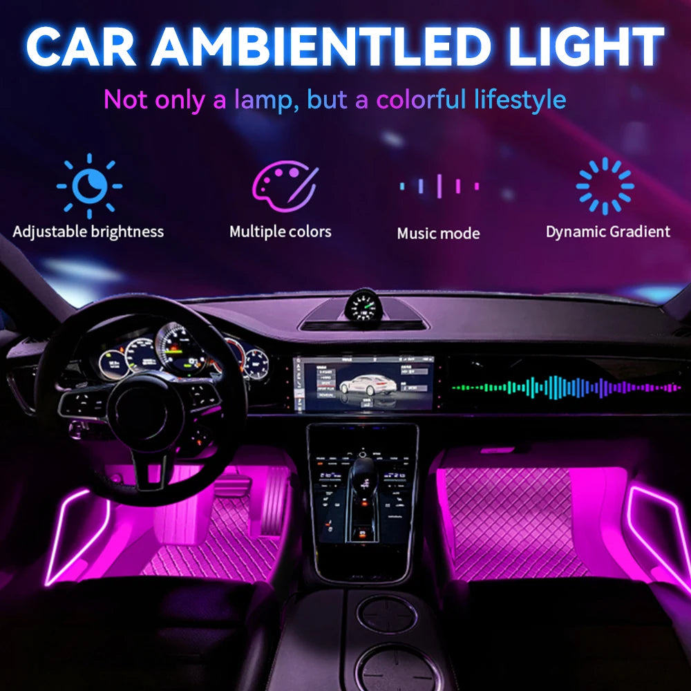 Auto Umgebungs-Lichter mit APP-Steuerung
