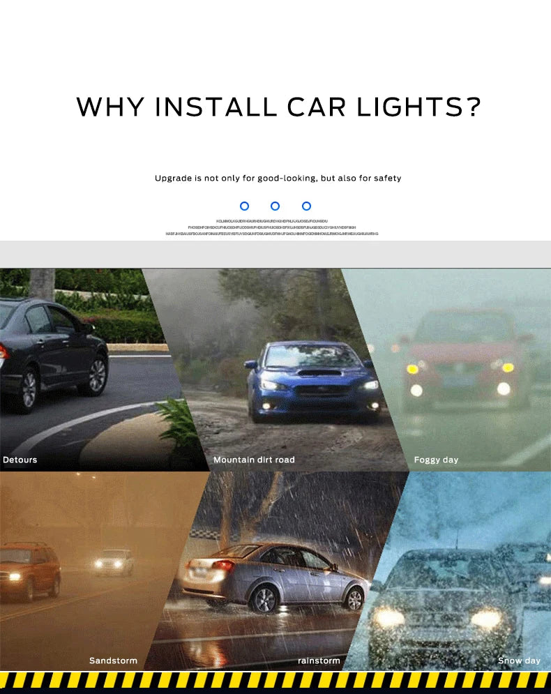 2er-Set LED DRL Tagfahrlicht – Flexibel mit Scan-Effekt