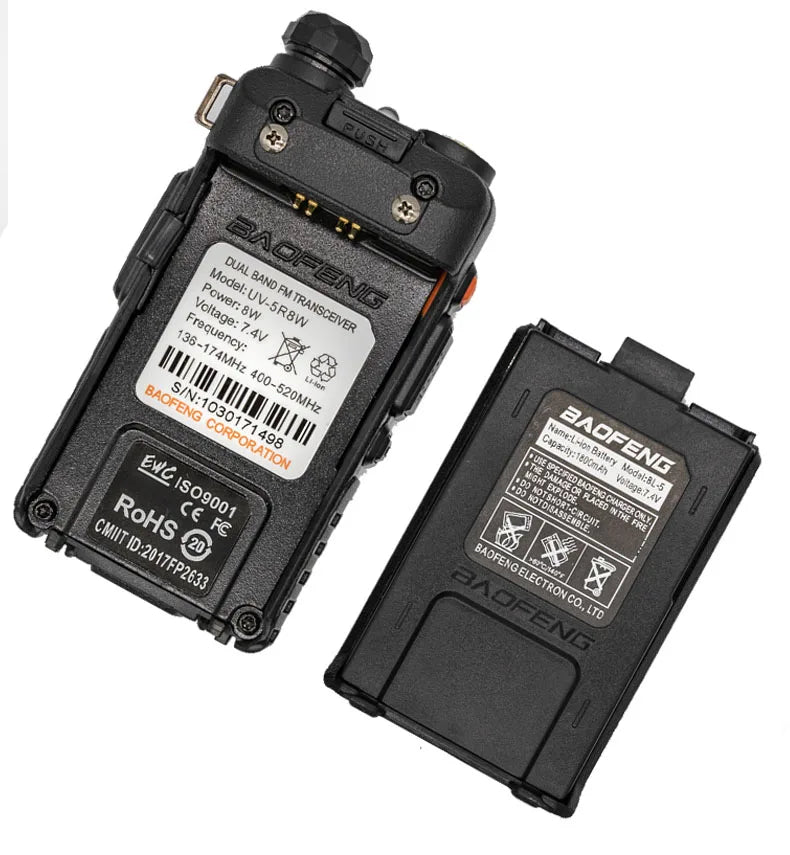 BaoFeng UV-5R 8W Walkie Talkie: Dual Band