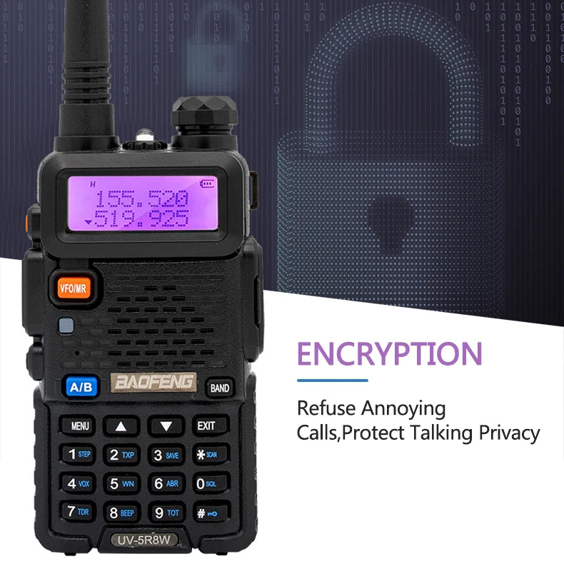 BaoFeng UV-5R 8W Walkie Talkie: Dual Band