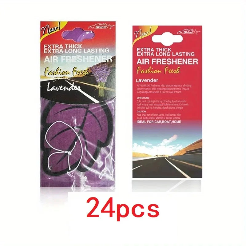 Auto-Lufterfrischer Tee-Papier Vanille-Duft!