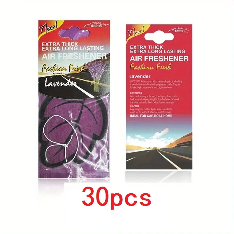 Auto-Lufterfrischer Tee-Papier Vanille-Duft!