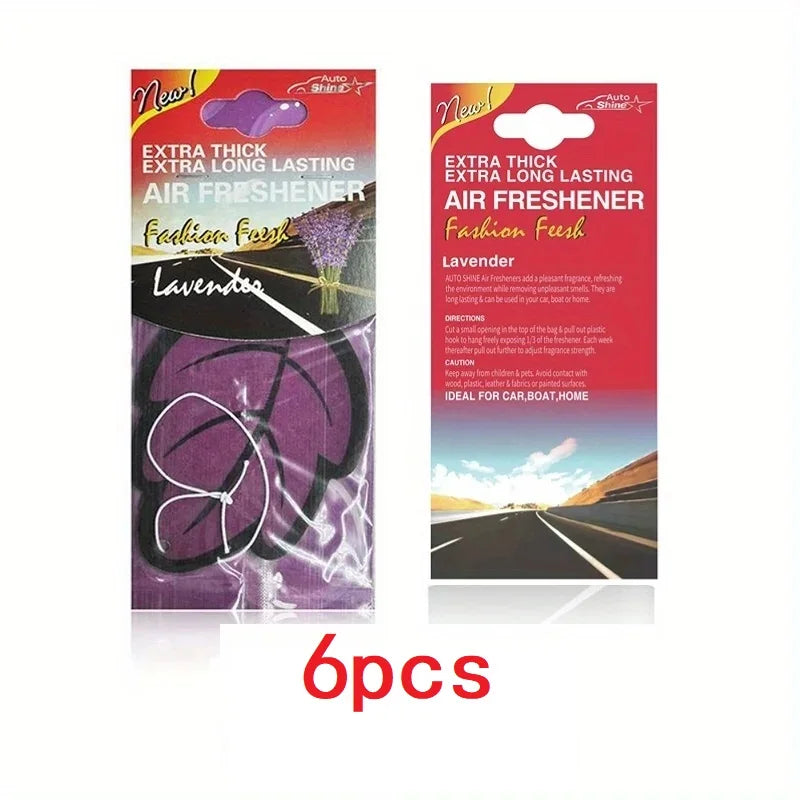 Auto-Lufterfrischer Tee-Papier Vanille-Duft!