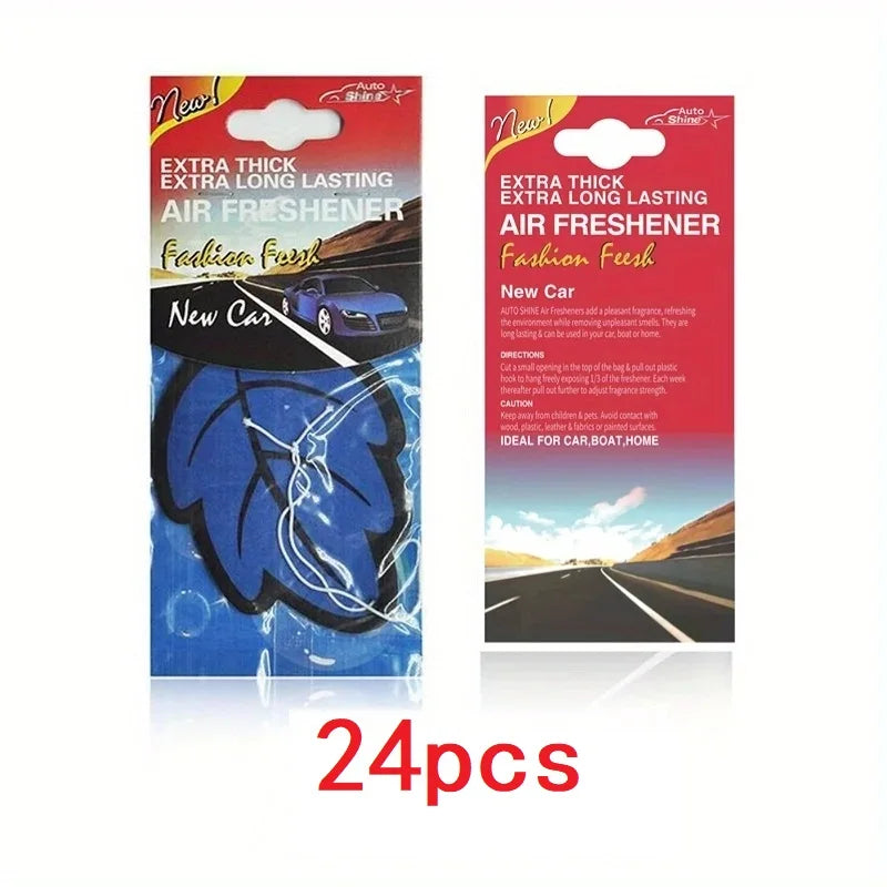 Auto-Lufterfrischer Tee-Papier Vanille-Duft!