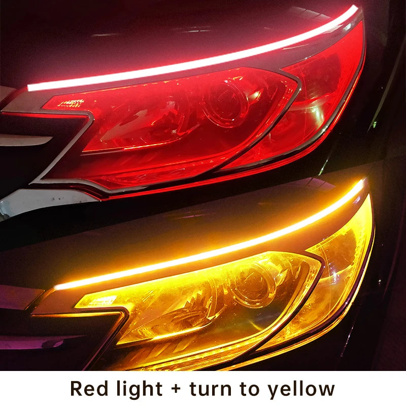 2er-Set LED DRL Tagfahrlicht – Flexibel mit Scan-Effekt