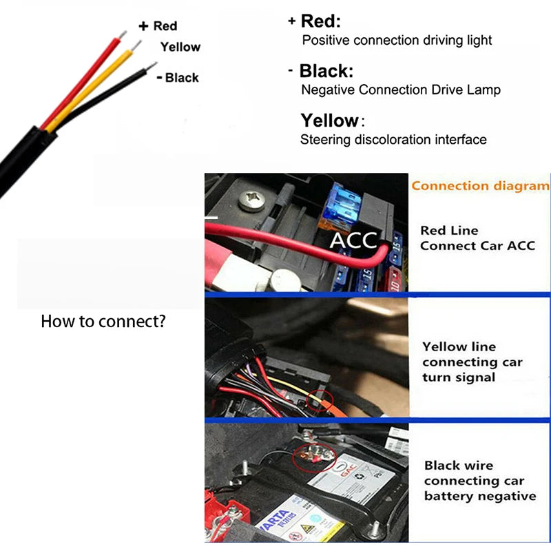 2er-Set LED DRL Tagfahrlicht – Flexibel mit Scan-Effekt