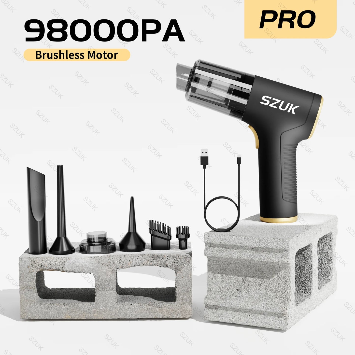 Szuk 98000PA Staubsauger: Power & Tragbar