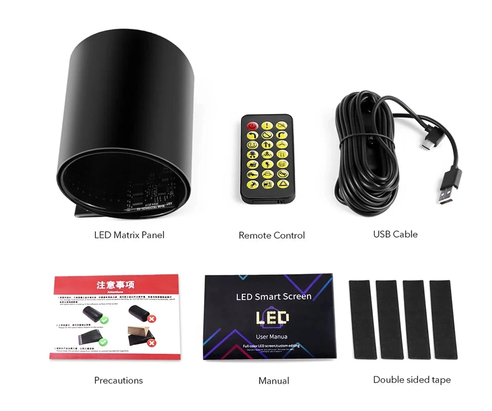 LED-Rechteckanzeige: Deko mit Stil