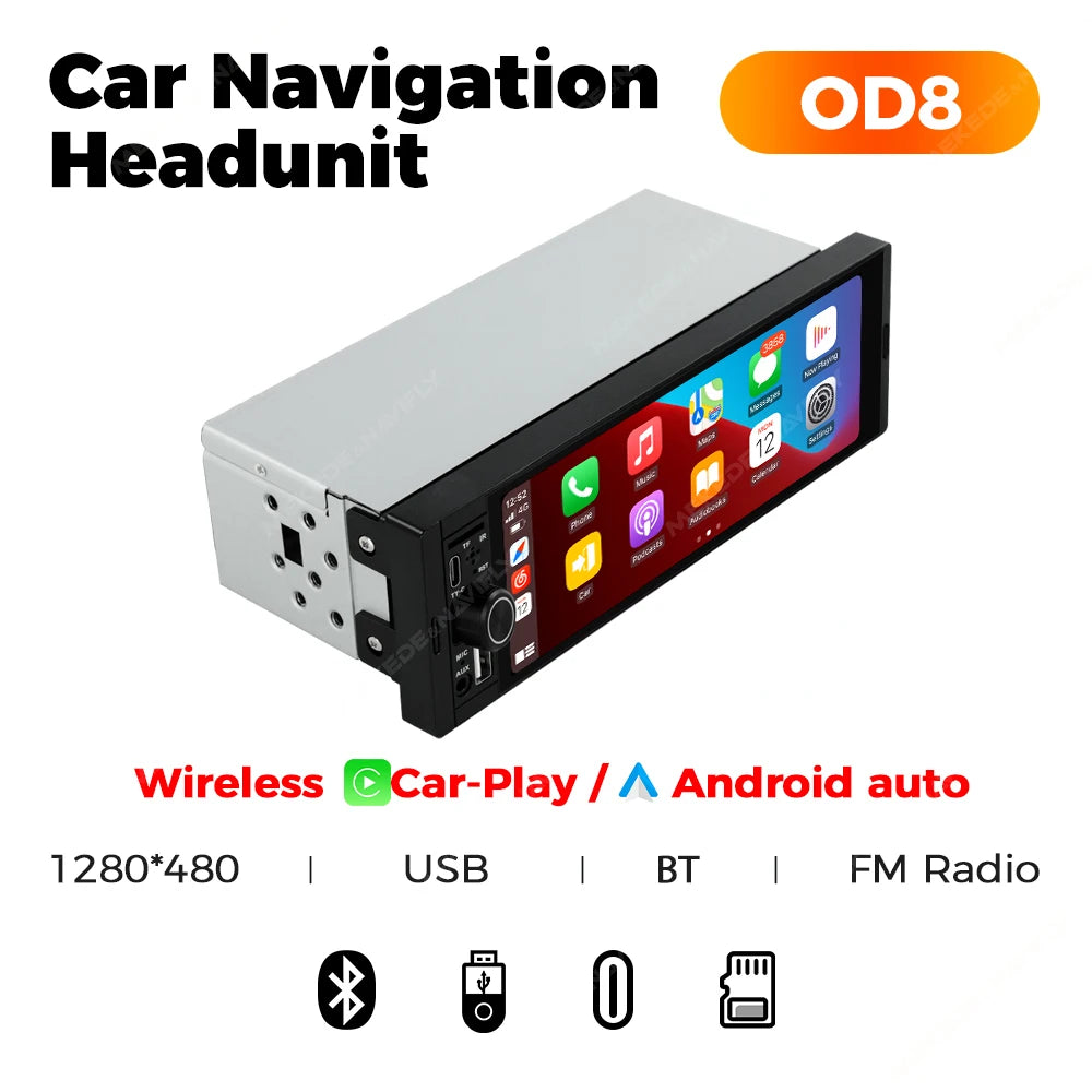 Mekede 6,86 Zoll Autoradio: Carplay & Android
