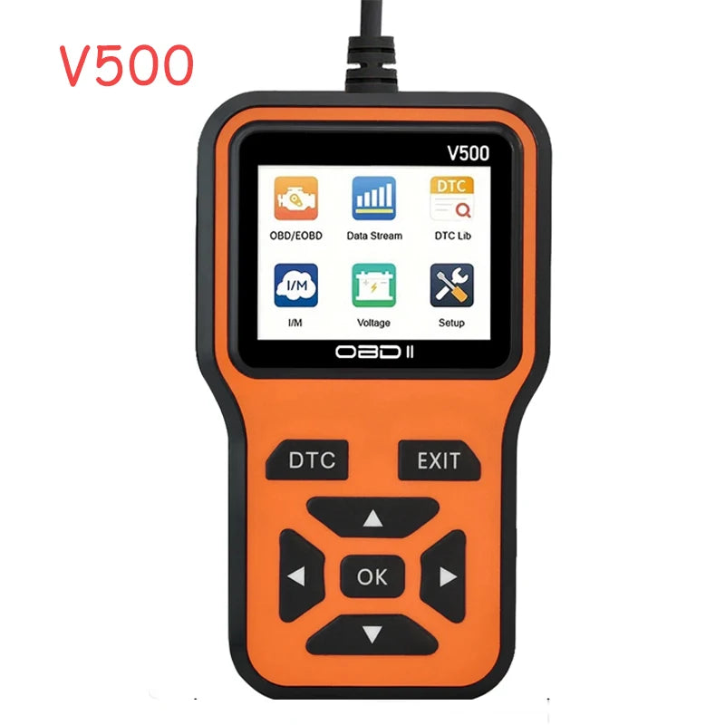 OBD2-Scanner V500: 10s Diagnose