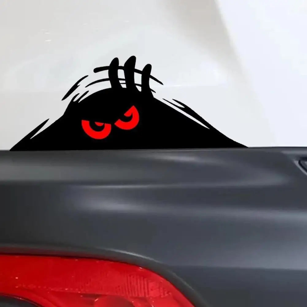 Peeping Tür Aufkleber: Gruselige Deko