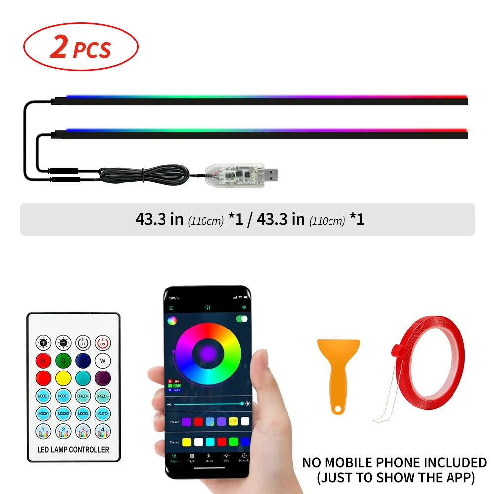 110 cm LED Umgebungslicht: APP RGB