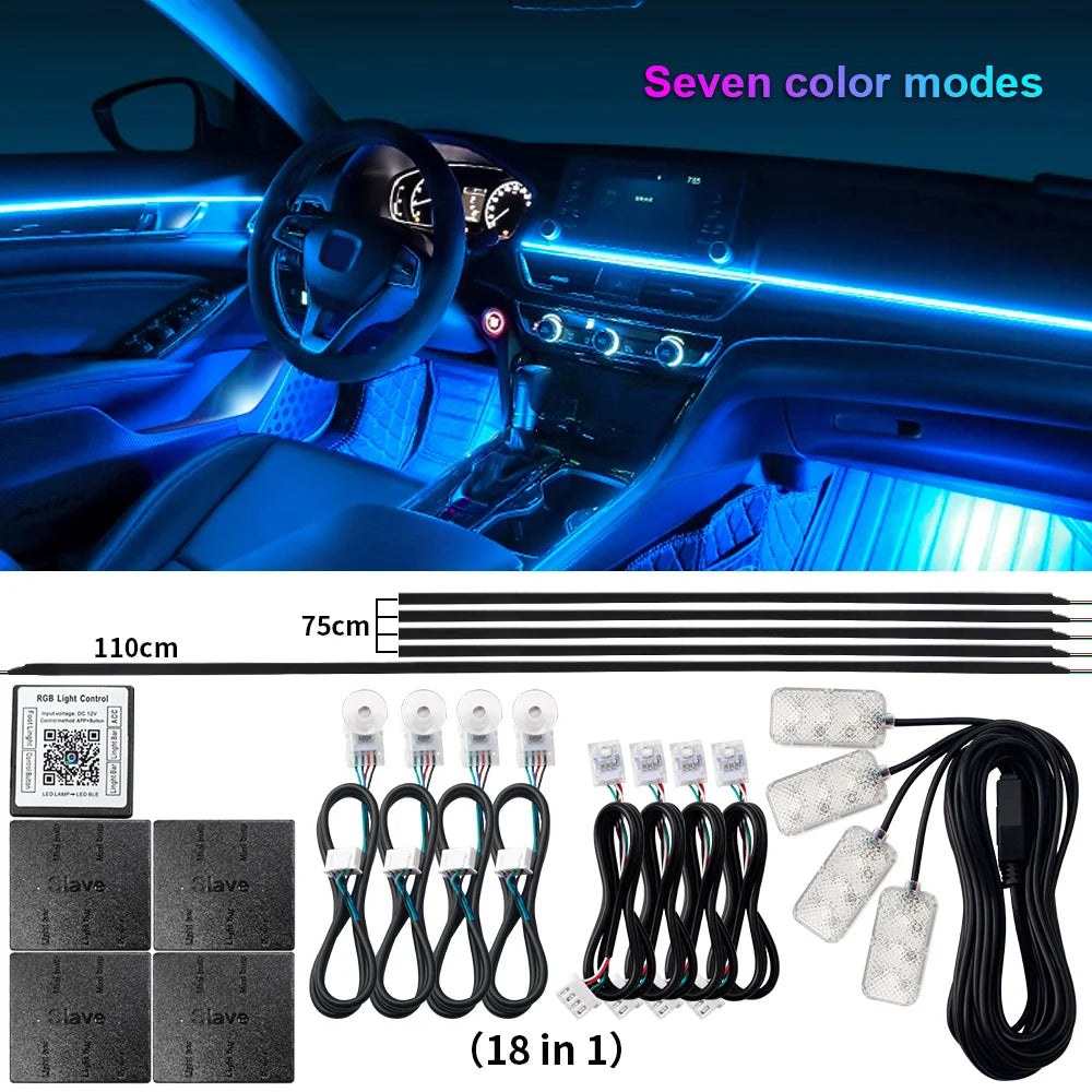 18-in-1 Symphony LED: Dual Zone RGB