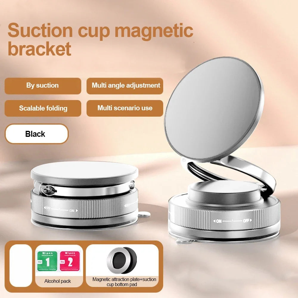 360° Magnetischer Handyhalter Auto – Vakuum-Saugnapf & Starke Adsorption