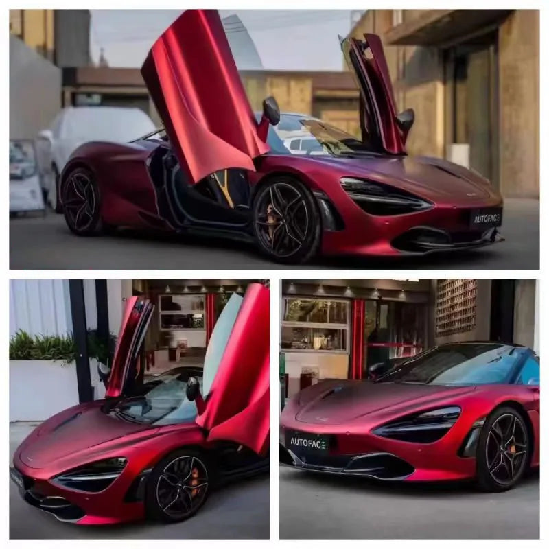 Matte Romani Red Forged Carbon Vinyl