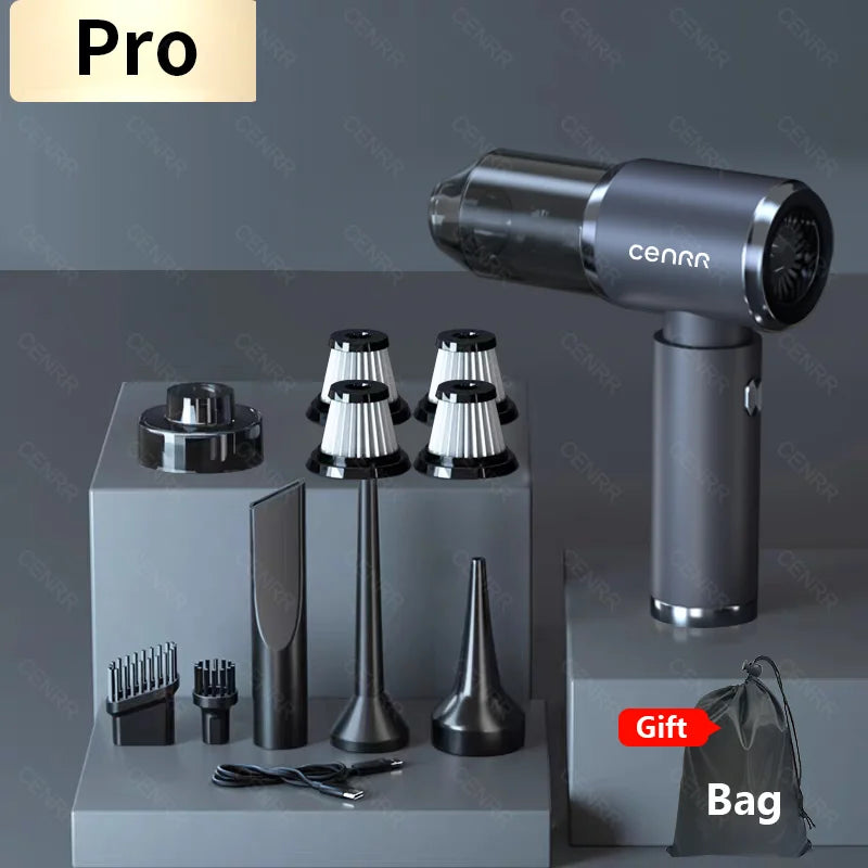Mini Auto Staubsauger: 210000 PA Power