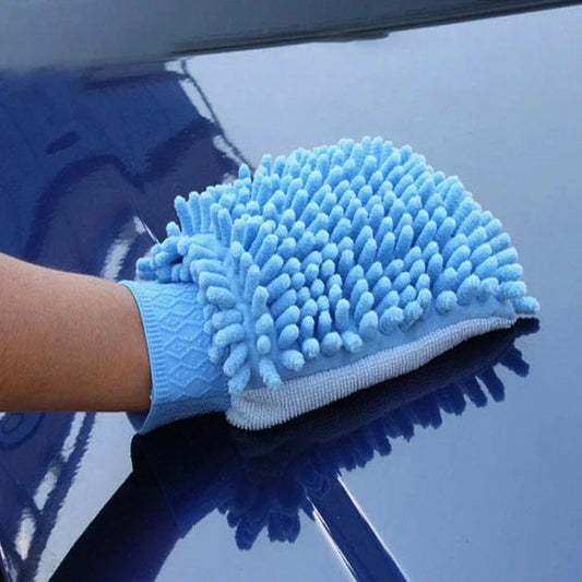 Chenille Waschhandschuhe: Kratzfrei Auto