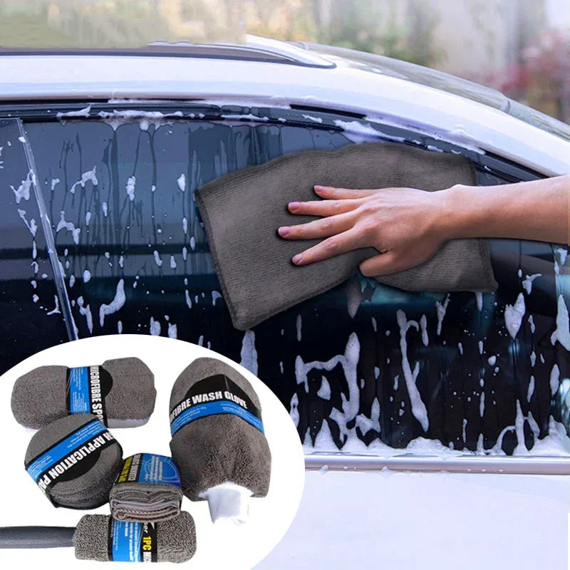 9-teiliges Auto Wasch-Reinigungskit – Glanz leicht gemacht!