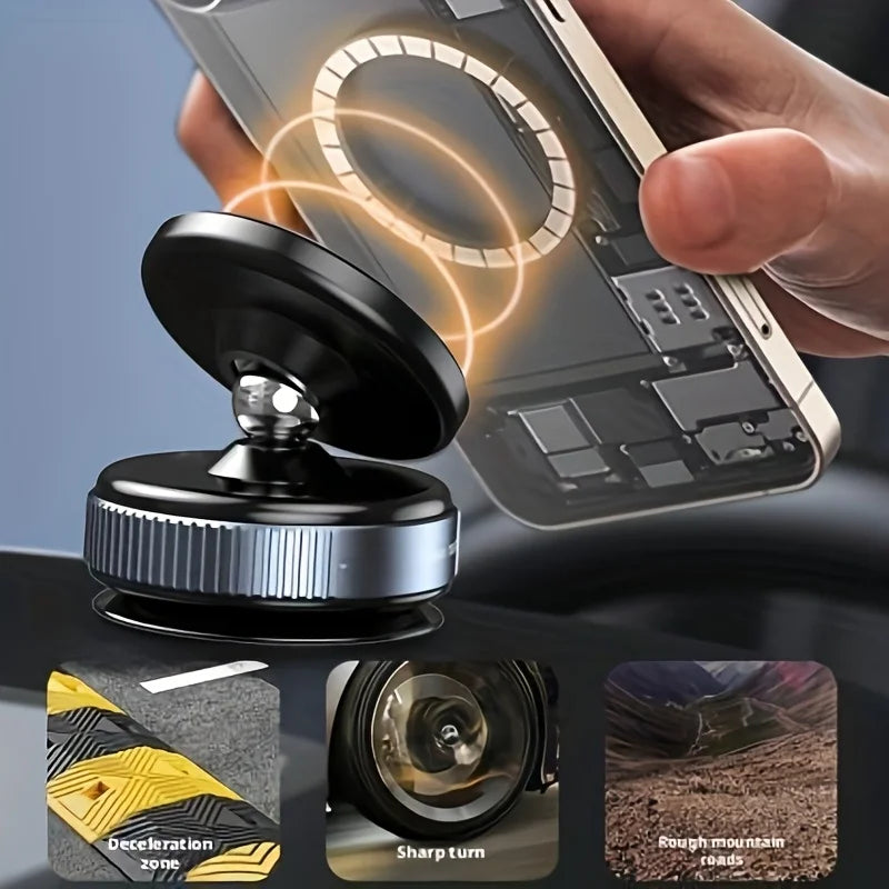 Magnetischer Auto-Telefonhalter mit Saugnapf