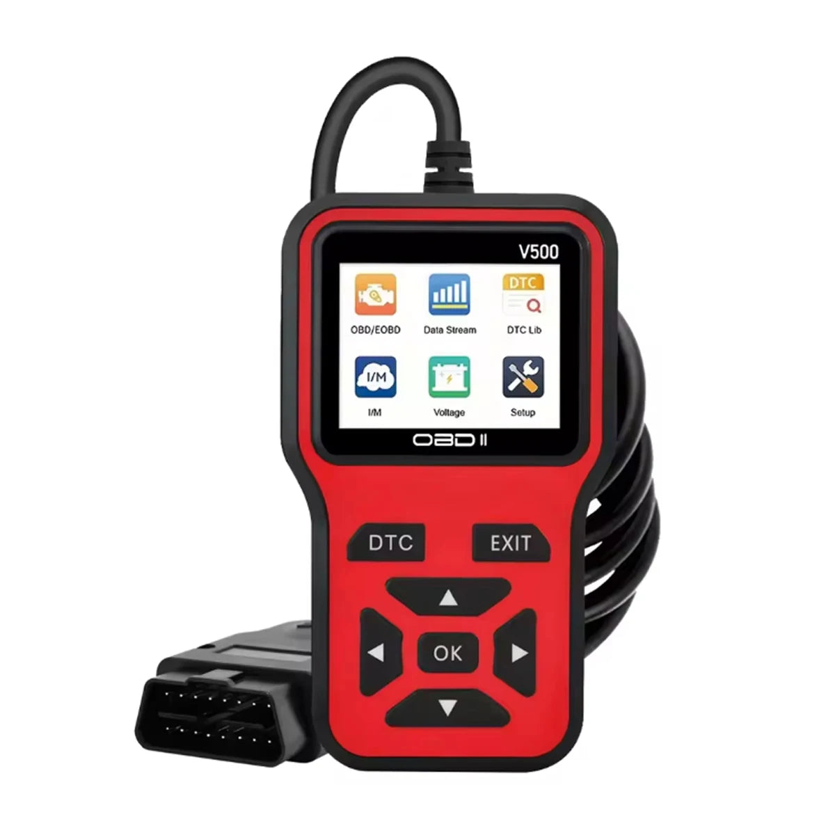 OBD2-Scanner V500: 10s Diagnose