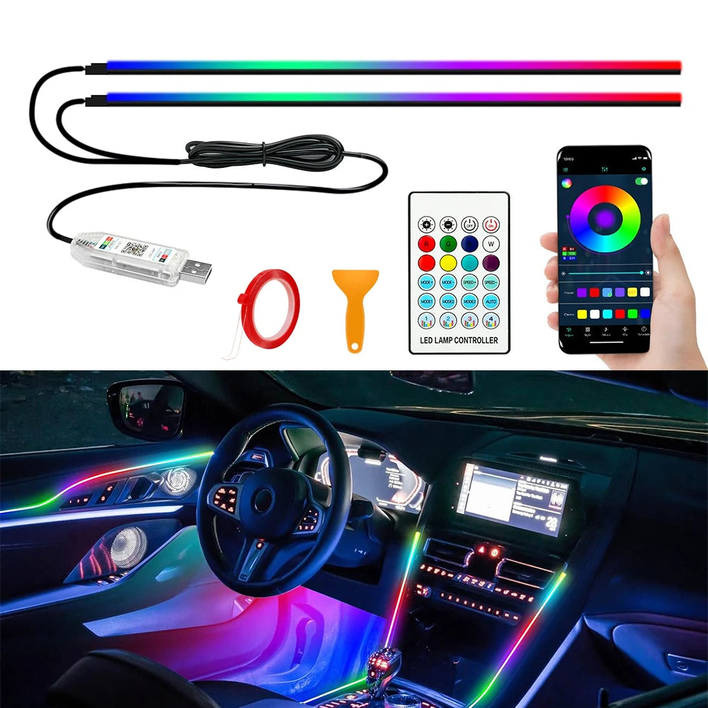 110 cm LED Umgebungslicht: APP RGB