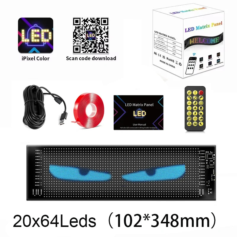 LED-Rechteckanzeige: Deko mit Stil
