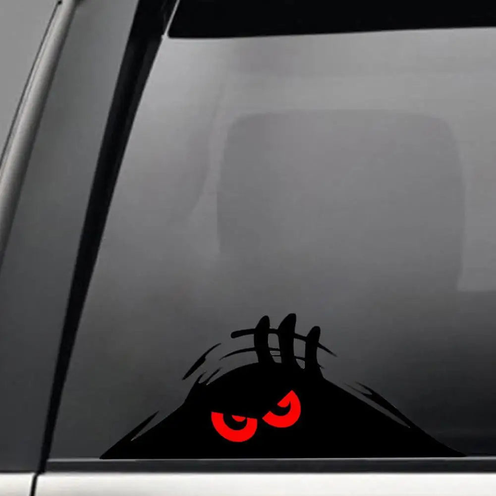 Peeping Tür Aufkleber: Gruselige Deko