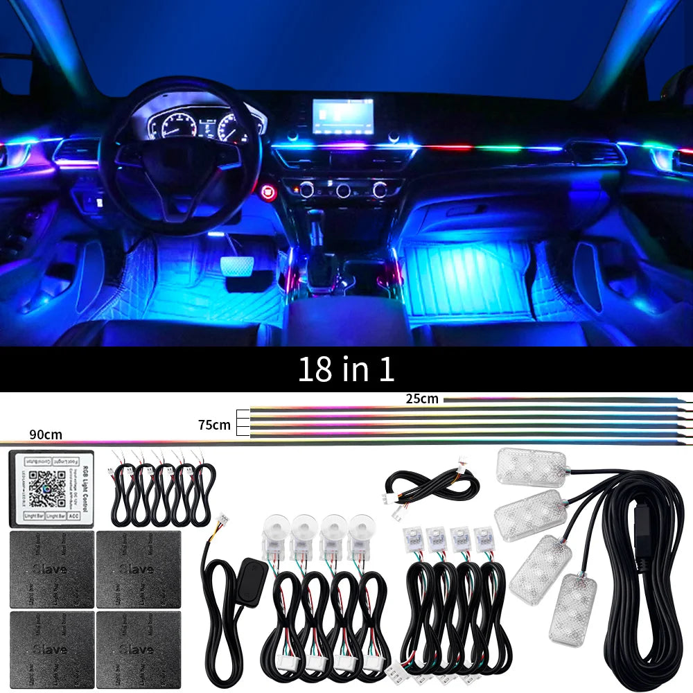 18-in-1 Symphony LED: Dual Zone RGB