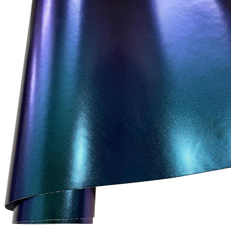 Chameleon Vinyl Wrap: Lila Blau Glanz