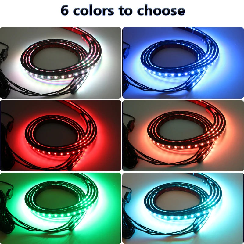 Auto LED-Unterboden-Streifenlicht – RGB mit App-Steuerung!