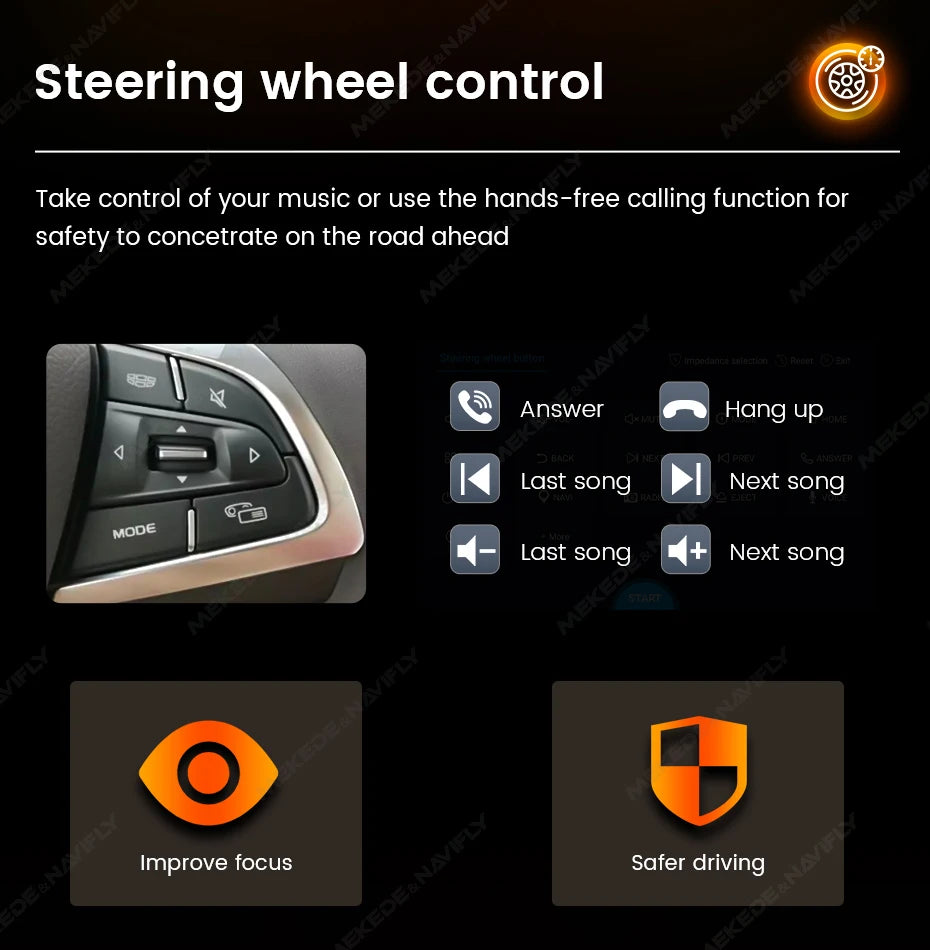 Mekede 6,86 Zoll Autoradio: Carplay & Android