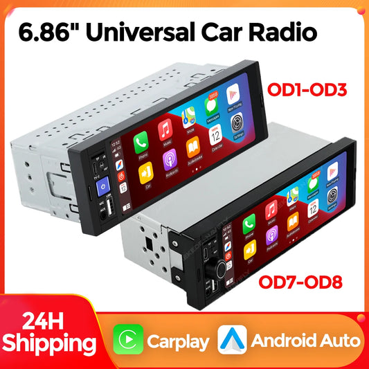 Mekede 6,86 Zoll Autoradio: Carplay & Android