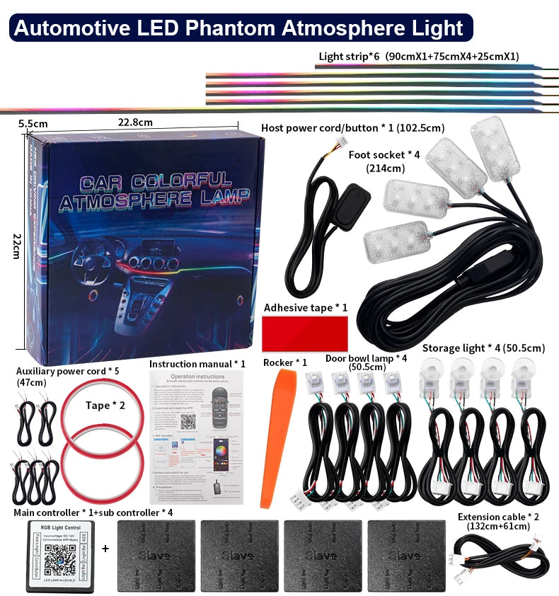 18-in-1 Symphony LED: Dual Zone RGB