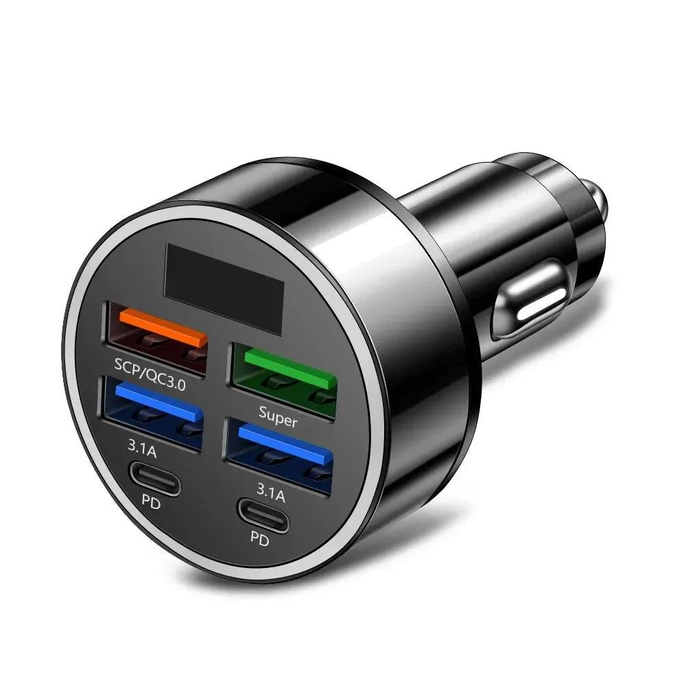 USB Handy Autoladegerät mit Digitalanzeige!