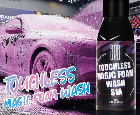Rosa schäumende Autowasch Shampoo & Wachs: Glanz für Auto & LKW