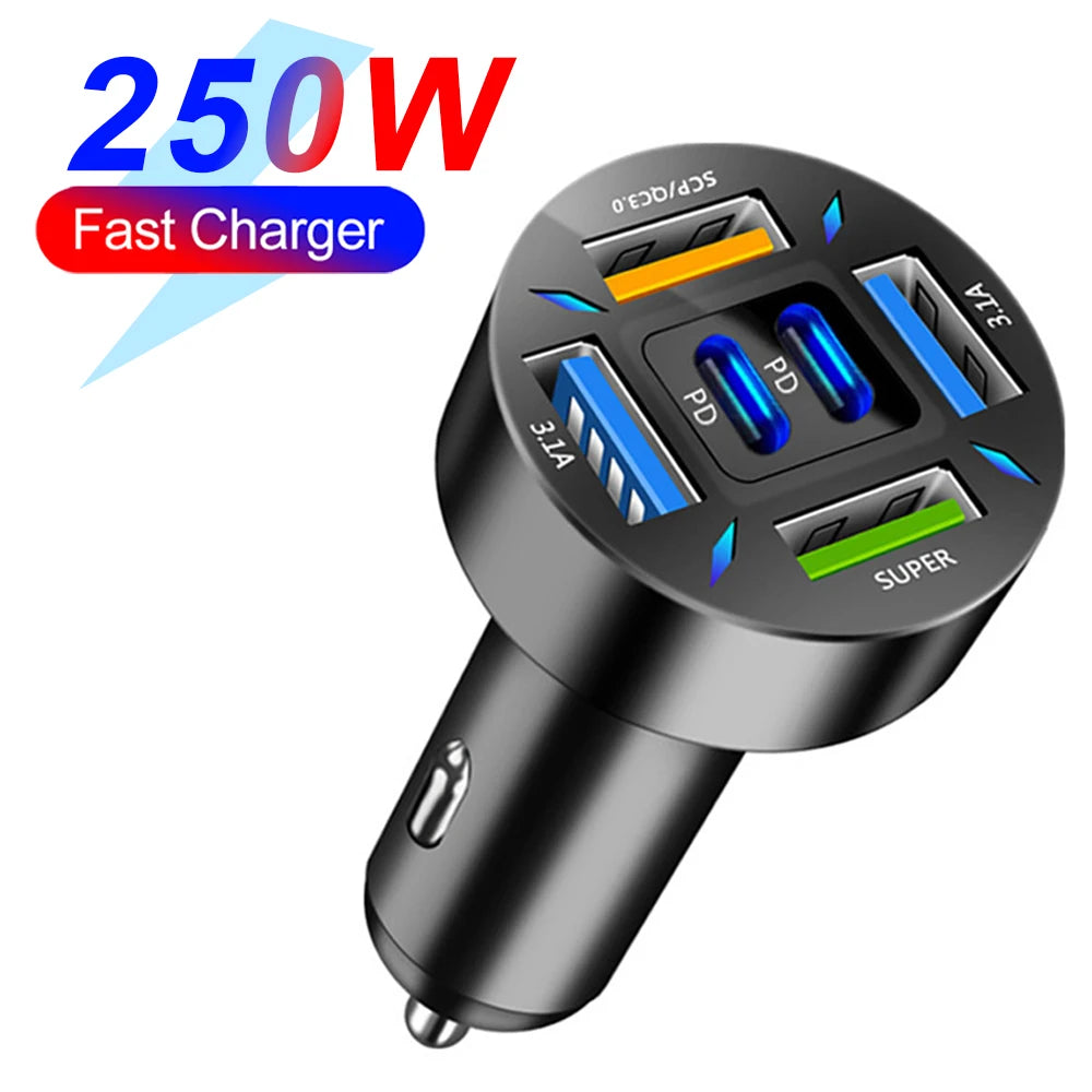 USB Handy Autoladegerät mit Digitalanzeige!