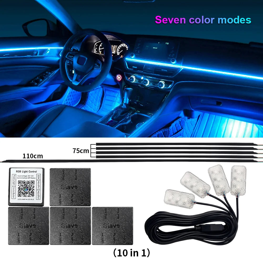 18-in-1 Symphony LED: Dual Zone RGB