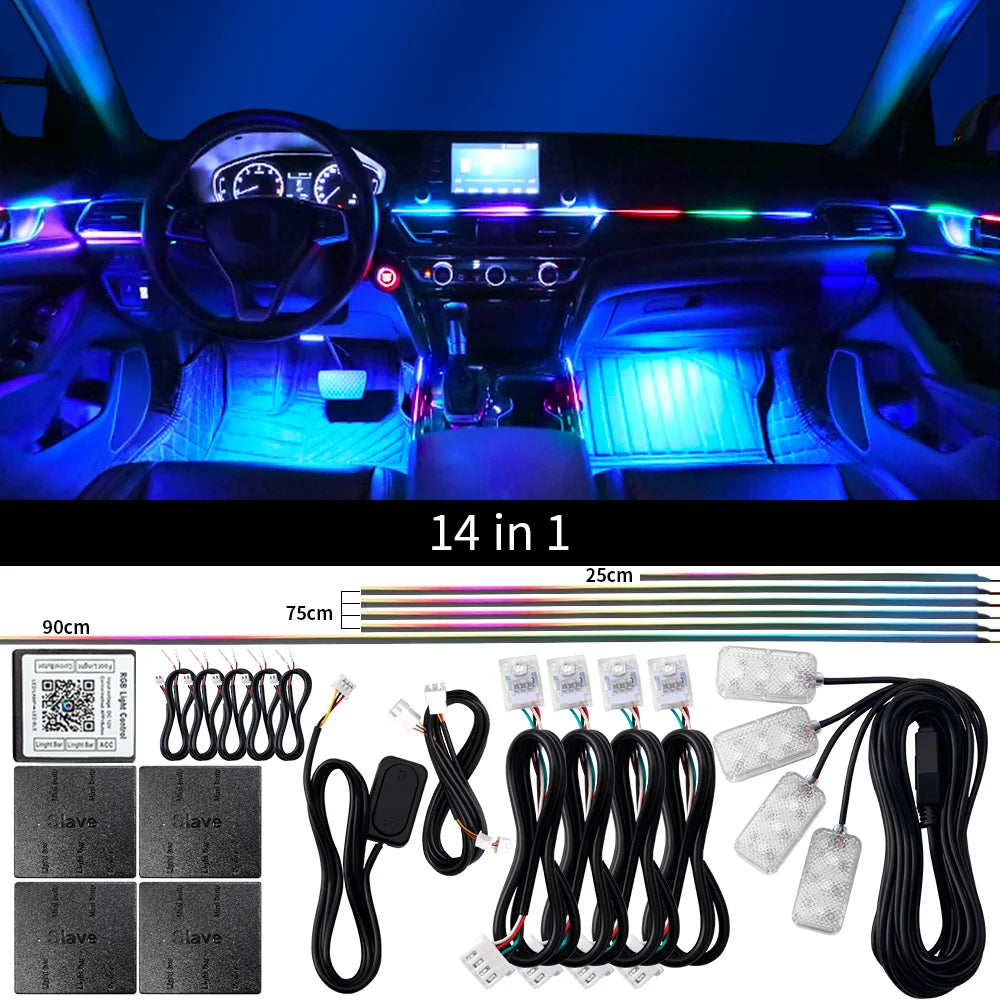 18-in-1 Symphony LED: Dual Zone RGB