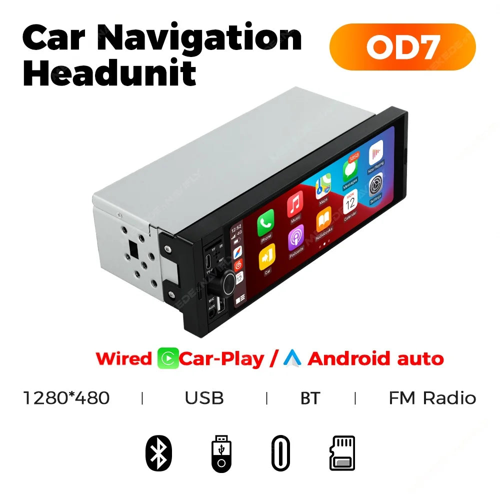 Mekede 6,86 Zoll Autoradio: Carplay & Android