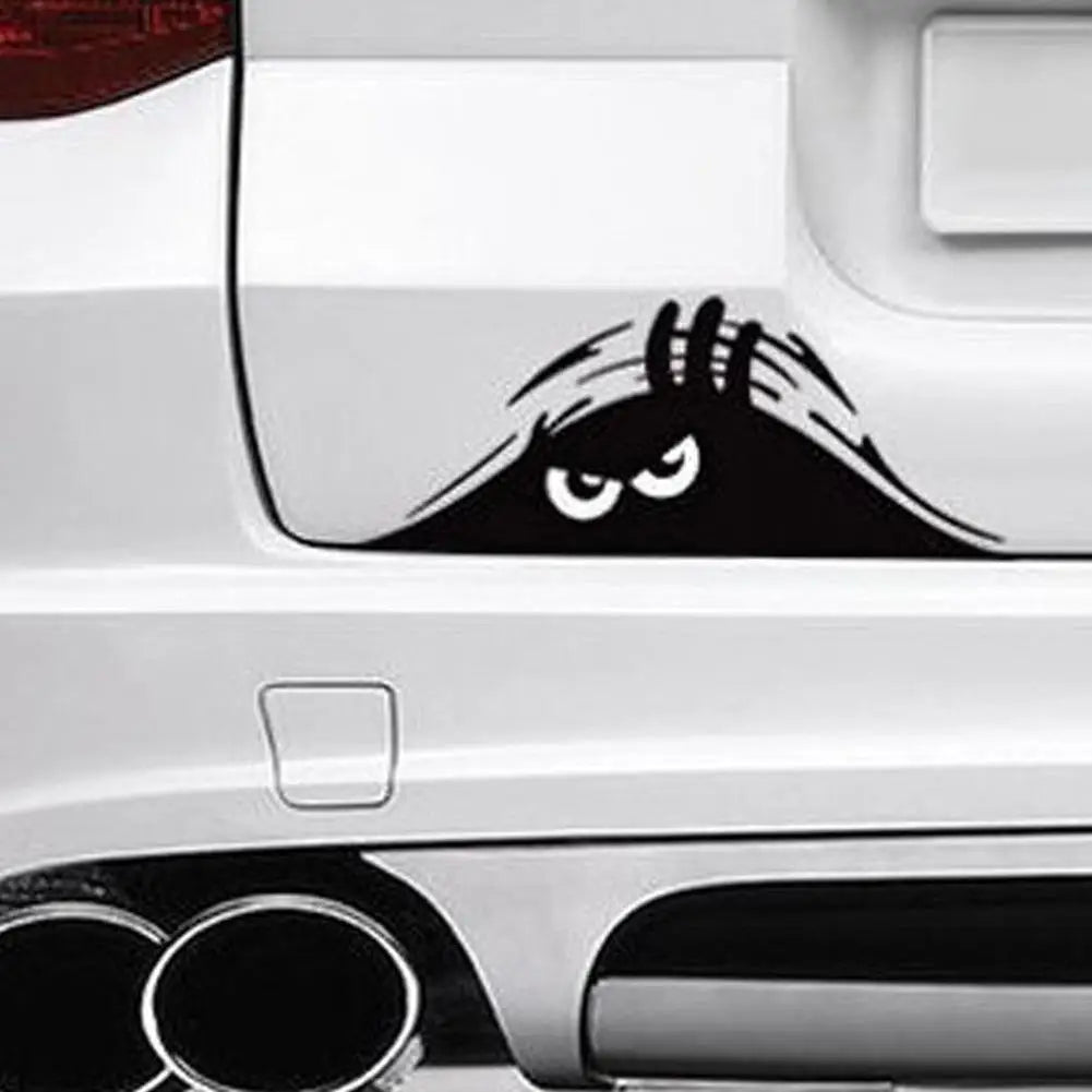 Peeping Tür Aufkleber: Gruselige Deko
