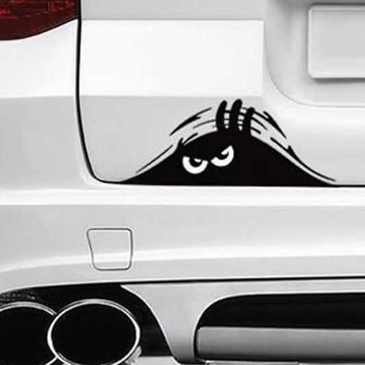 Peeping Tür Aufkleber: Gruselige Deko