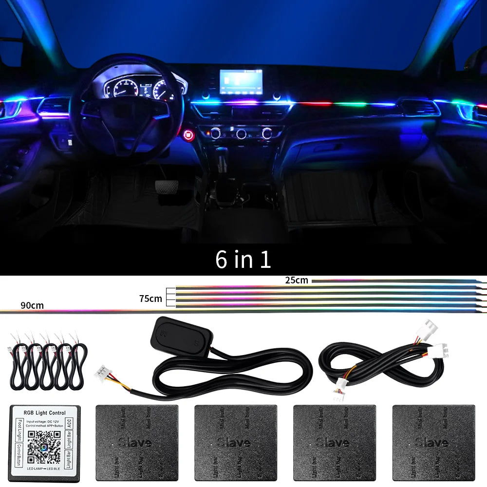 18-in-1 Symphony LED: Dual Zone RGB