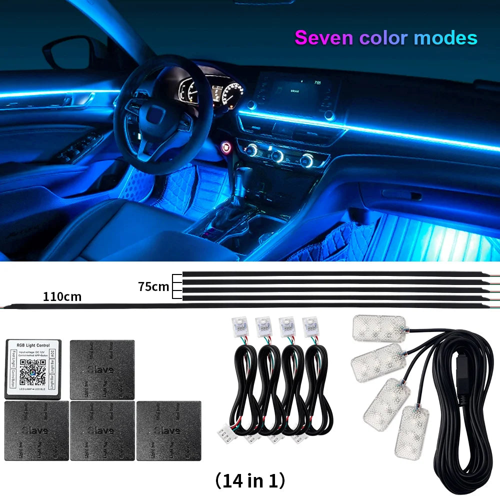 18-in-1 Symphony LED: Dual Zone RGB