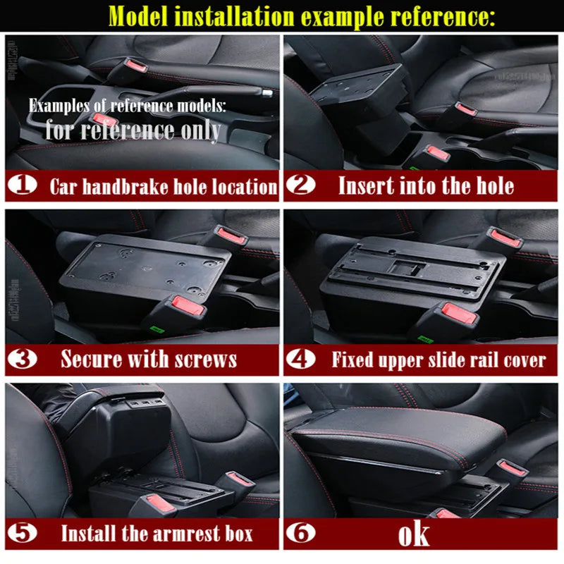 Universal Auto Armlehne Box – Komfort & Lagerung!