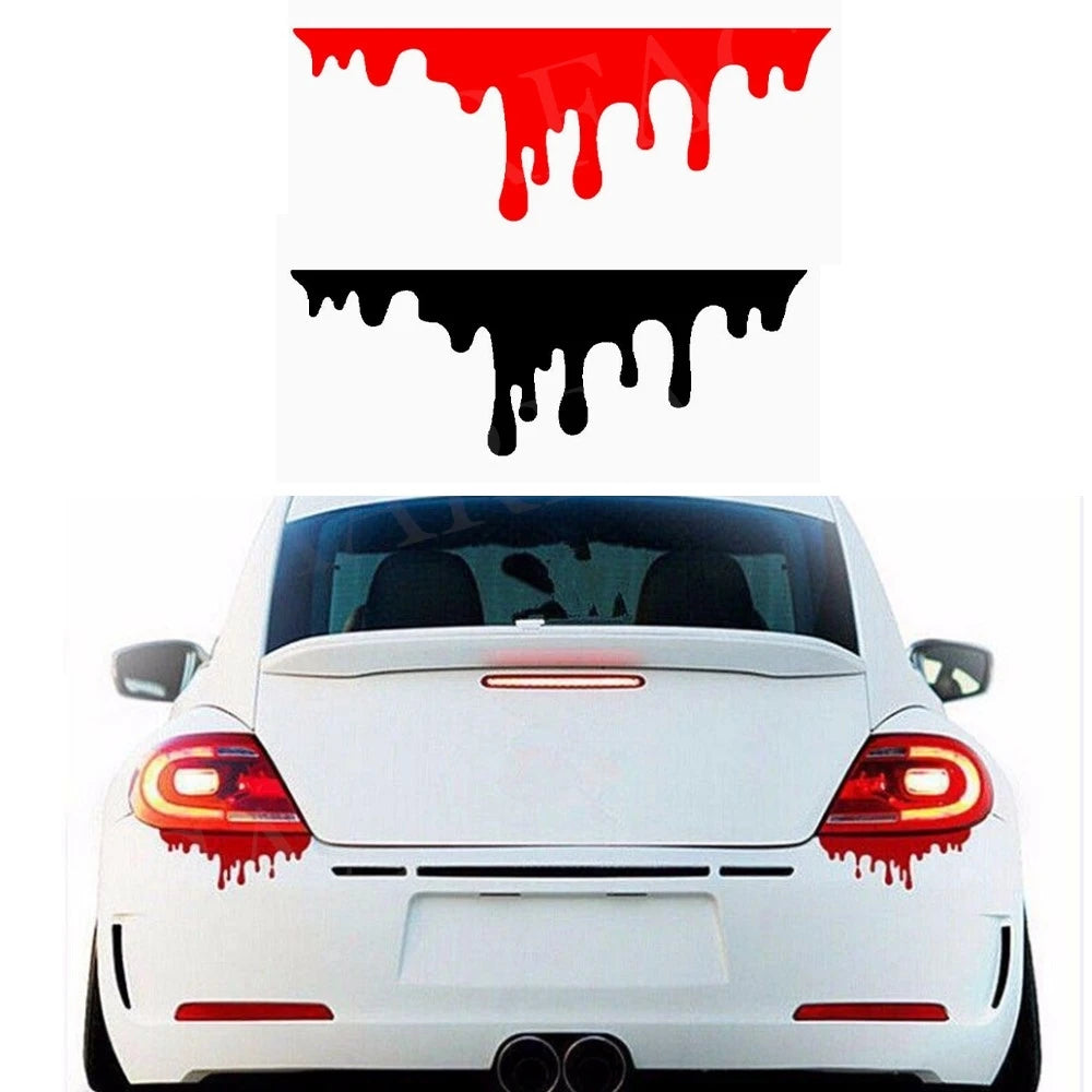 1 Stück Roter Blut Aufkleber: Halloween Auto