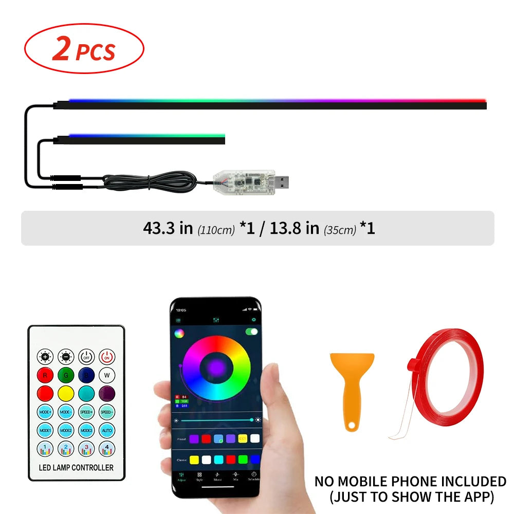 110 cm LED Umgebungslicht: APP RGB