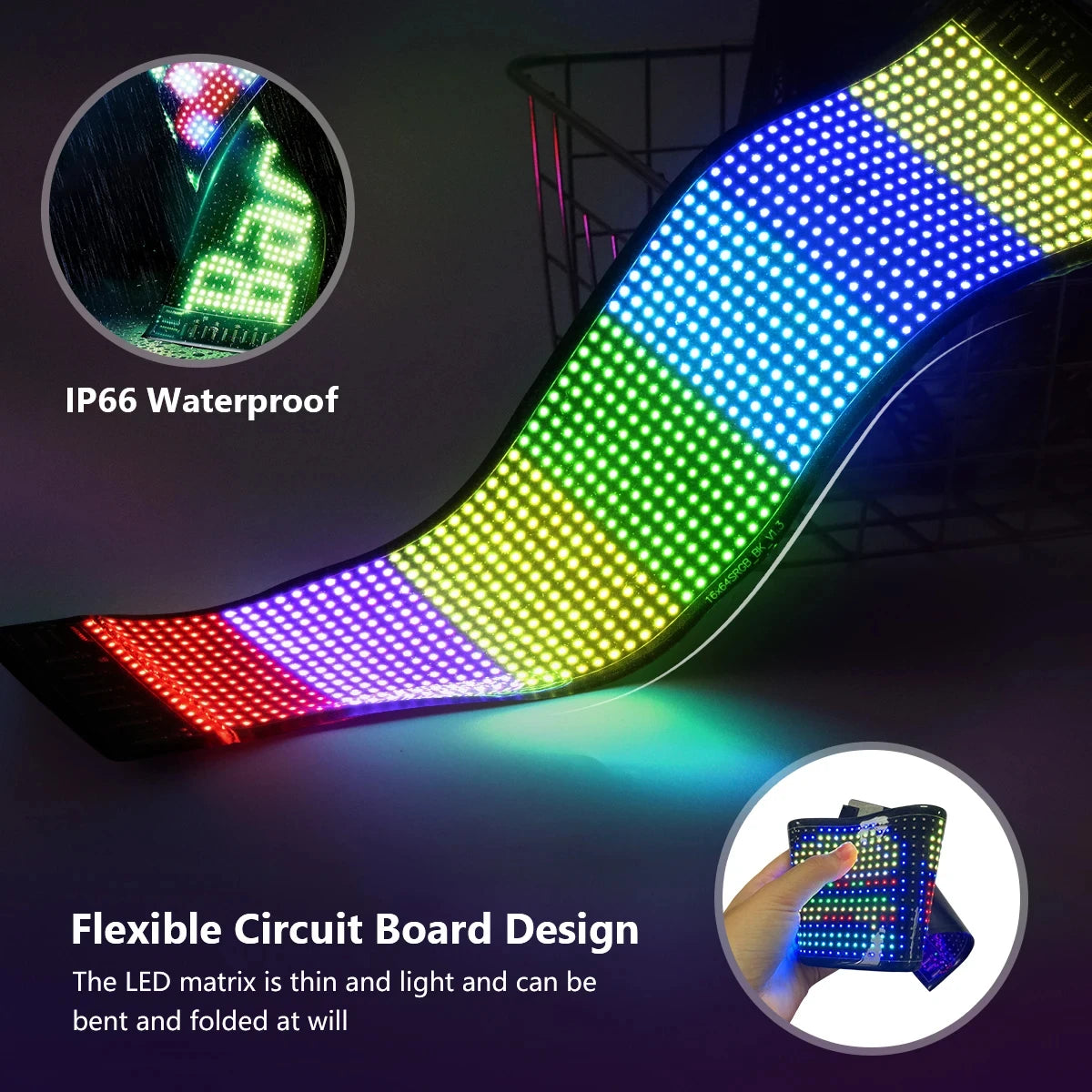 LED-Rechteckanzeige: Deko mit Stil