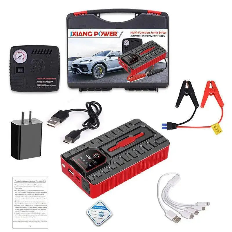 49800 mAh Auto Starthilfe Power Bank – Booster & Ladegerät