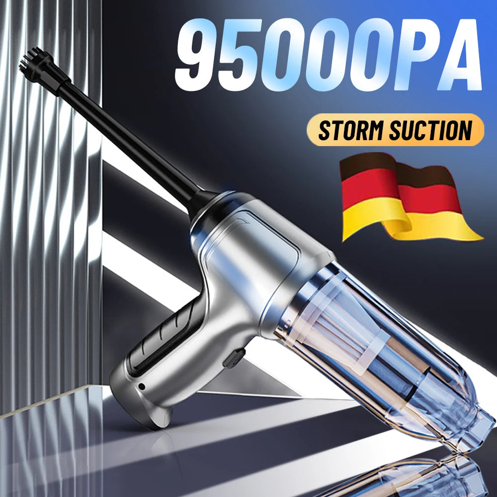 95000PA Auto Staubsauger: Stark & Drahtlos!