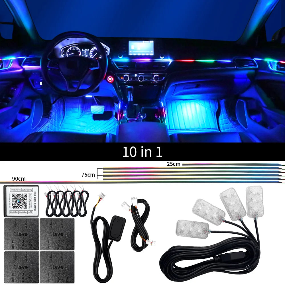 18-in-1 Symphony LED: Dual Zone RGB